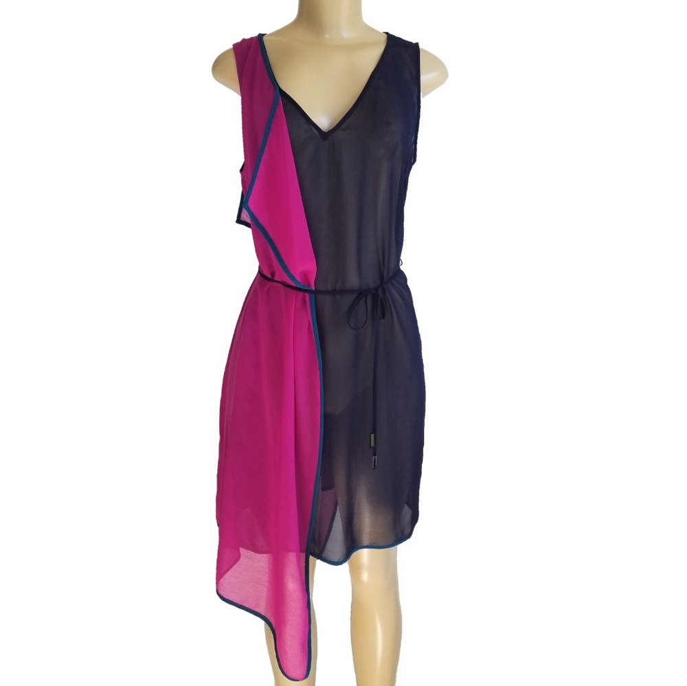 Akiko colorblock naked dress